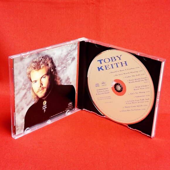 Toby Keith Audio CD 1993 Debut Album Country Music Legend - Picture 5 of 8